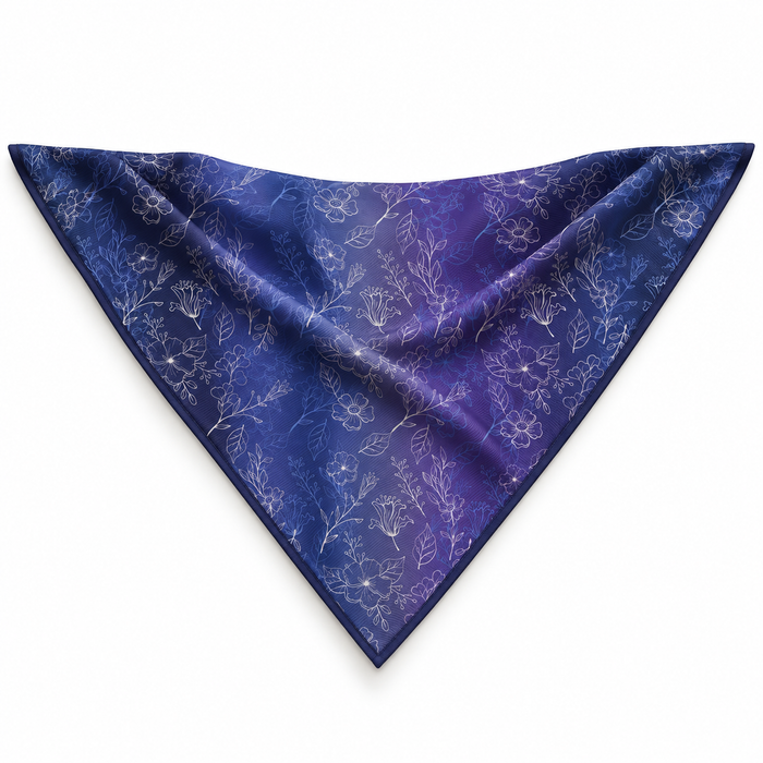 Navy Hour Men’s Scarf