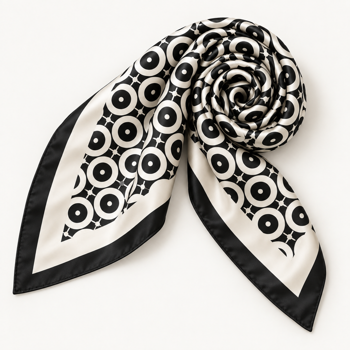 Orbit Satin Scarf
